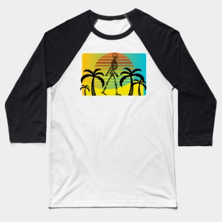 Skeleton walk Baseball T-Shirt